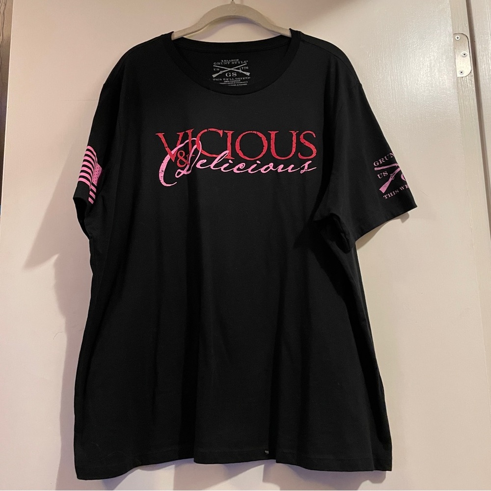 EUC Grunt Style Womens T-Shirt Vicious & Delicious - Relaxed fit XXL